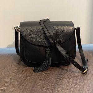 GATTA Lola Noir Leather Camera Bag